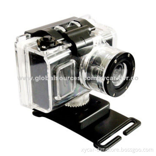 Full HD 1,080P 30m Waterproof Case 60fps Various Mount Kit of Car DVR with 4x Digital Zoom